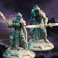 
2pc Elven Vanguard Warrior Miniatures Dungeons and Dragons 28mm/32mm/38mm Mini RPG Tabletop Miniature DnD Painting Pathfinder 5e DnD - DmS