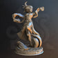 
Female Wizard Miniature DnD Dungeons and Dragons TTRPG Wargame Female Sorcerer Figurine Spellcaster Archmaester of Golden Wisdom - DmS