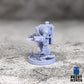
Maintenance Robots 28mm 32mm DnD Dungeons and Dragons Scifi Miniatures for TTRPG Wargames Fantasy Robots Tiny Mechs by Print Minis