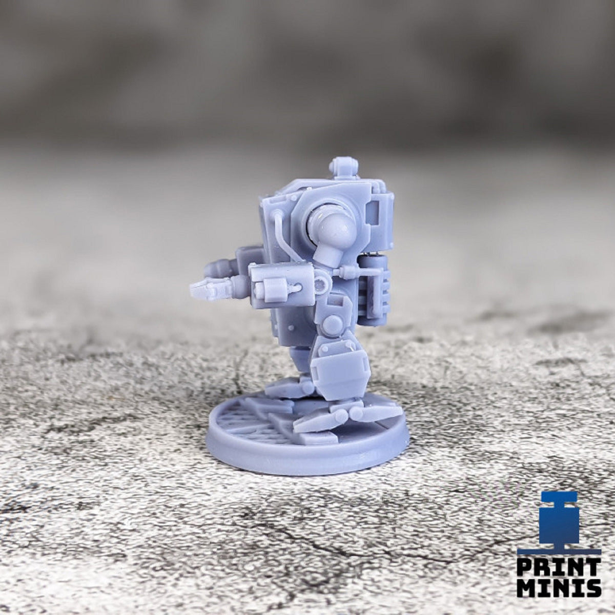 
Maintenance Robots 28mm 32mm DnD Dungeons and Dragons Scifi Miniatures for TTRPG Wargames Fantasy Robots Tiny Mechs by Print Minis