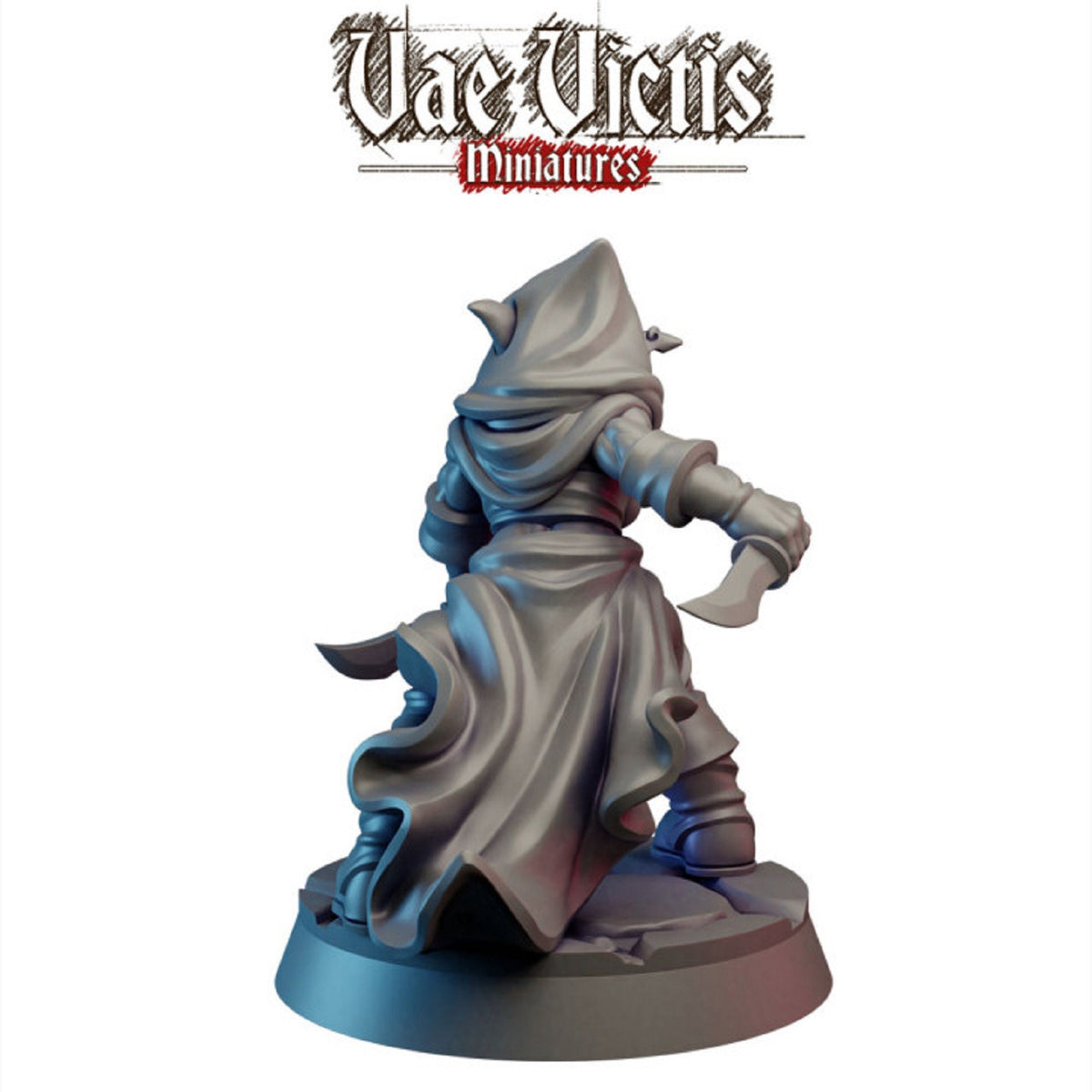 
Goblin Rogue Miniature for DnD Dungeons and Dragons Tabletop RPG Miniatures DnD Rogue Goblin Warrior Fighter 28mm/32mm Scale options