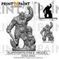 
Orc Warrior Miniature – Dungeons and Dragons RPG Tabletop Fantasy Creature Figure for DnD 5e Encounters –PnP