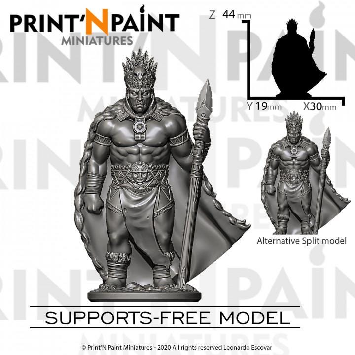 
Jungle Ritual 3 Mini Bundle Miniature – Dungeons and Dragons DnD 5e Pathfinder RPG Tabletop Fantasy Figure –PnP
