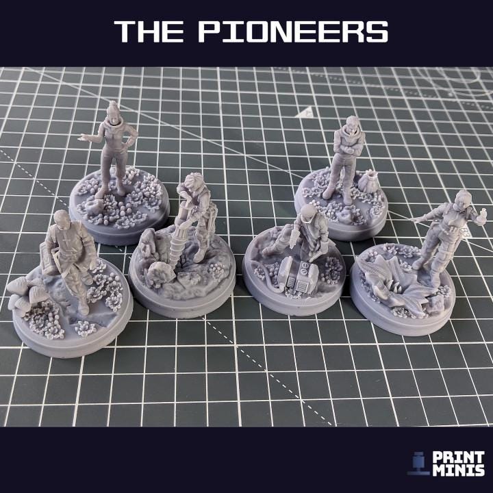 
6pc Space Pioneer Team (Space Pioneers Collection)