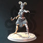
Exotic Tiefling Warlock Miniature DnD Dungeons and Dragons 28mm/32mm/38mm Fantasy Female Demonspawn 5e Tiefling Miniature TTRPG Pathfinder