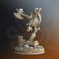 
Barbarian Pinup Dungeons and Dragons Mini RPG Tabletop Miniature DnD Painting Pathfinder 5e DnD Female Warrior Pinup Aedre the Angry - DmS