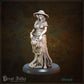 
Vivien Female Townsfolk NPC DnD Dungeons and Dragons 28mm/32mm TTRPG Wargame Fantasy Villager NPC Market Diorama Figurine