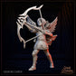 
3pc Celestial Angel Miniature Pawns Dungeons and Dragons 28mm/32mm TTRPG Pawns - GG