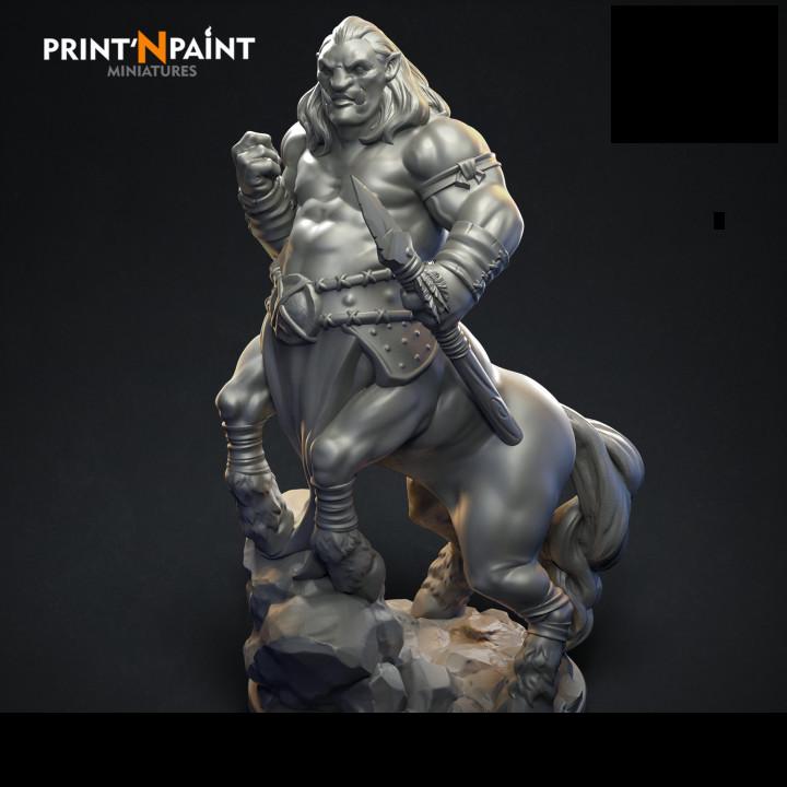 
Centaur Warrior Miniature – Dungeons and Dragons Fey Creature for DnD 5e Forest Encounters, RPG Battles & Fantasy Tabletop Combat –PnP