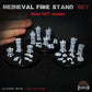
25pc Medieval Fire Stands Cave Torch Lights Dungeons and Dragons Basing Bits DnD Scatter Terrain Scenery Scatter TTRPG Basing Material - ZbW