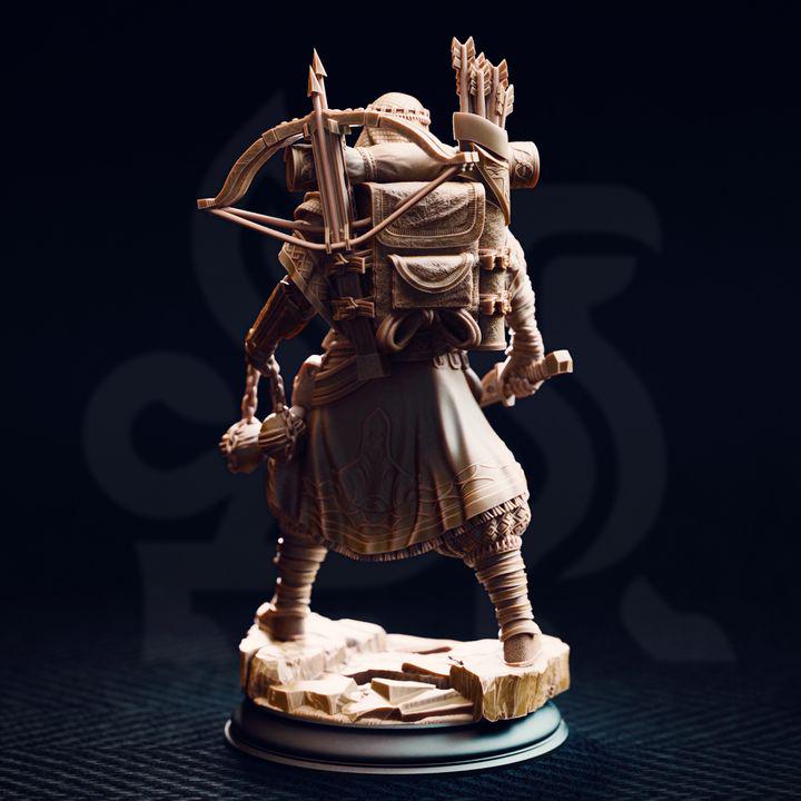 
Warforged Wanderer - Anatolius  Dungeons and Dragons 28mm/32mm/38mm Mini RPG Tabletop Miniature DnD Painting Pathfinder 5e DnD - DmS
