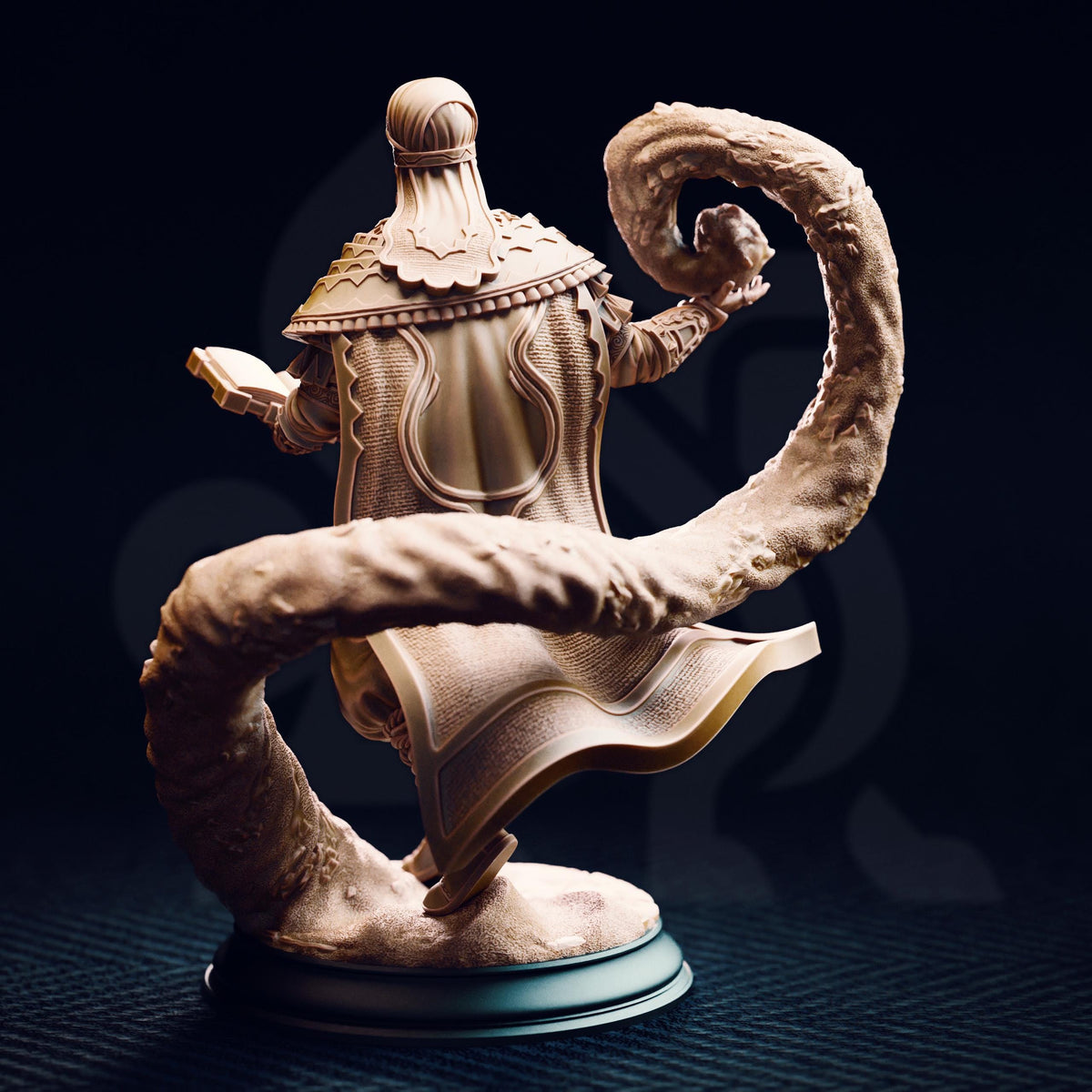 
Wizard of the Sands of Time - Ahmarai Dungeons and Dragons 28mm/32mm/38mm Mini RPG Tabletop Miniature DnD Painting Pathfinder 5e DnD - DmS