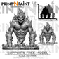
Fire Elemental Miniature – Dungeons and Dragons Elemental – RPG Tabletop DnD Pathfinder 5e Fantasy Creature Figure –PnP
