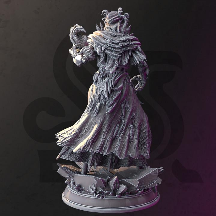 
Frozen Lich Miniature DnD Dungeons and Dragons 28mm/32mm Undead Necromancer TTRPG Fantasy Figurine Lich 5e DnD Tabletop Pathfinder