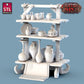 
Pottery Miniature Vendor DnD Dungeons and Dragons 28mm/32mm Potter Miniature Vase TTRPG Fantasy Scatter Terrain Dollhouse Furniture Diorama