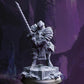 
Dwarf Noble Fighter - Kharmir the Chronicler | 28mm/32mm/38mm TTRPG Dark Fantasy Wargaming Underdark Barbarian Fighter NPC Ashen Dwarves