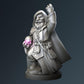 
Gnome Warlock Grimbrann – Fantasy Spellcaster Miniature – 28mm 32mm 35mm Scale – Tabletop RPG Figure for DnD & Pathfinder – Gray PLA –PnP