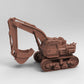 
Miniature Excavator for RPGs Detailed Wasteland SciFi Terrain 28mm/32mm Post Apocalyptic Miniatures Construction Miniature DnD Terrain 40K