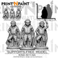 
3 Halfling Explorers – Dungeons and Dragons Miniatures – RPG Tabletop Figures for DnD Pathfinder 5e Fantasy Party –PnP