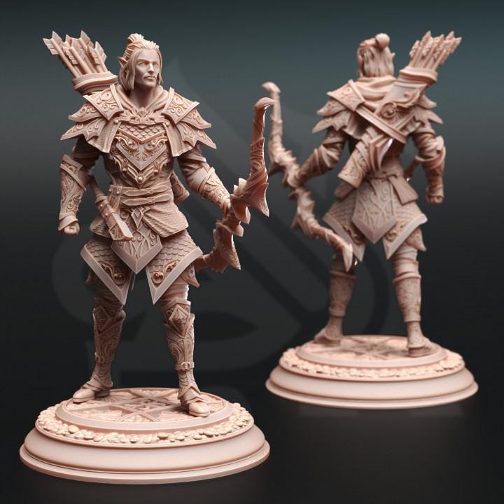 
Elven Monster Hunter Ranger - Ervion ro Estel