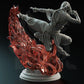 
Fire Genasi Monk GREY RESIN Dungeons and Dragons 28mm/32mm/38mm Mini RPG Tabletop Miniature DnD Painting Pathfinder 5e DnD Andrazia - DmS