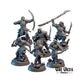
6pc Elves Miniatures DnD Dungeons and Dragons 28mm/32mm TTRPG Fantasy Wargame NPCs Pathfinder 5e DnD Forest Elf Minis Sorcerer Elf Rangers
