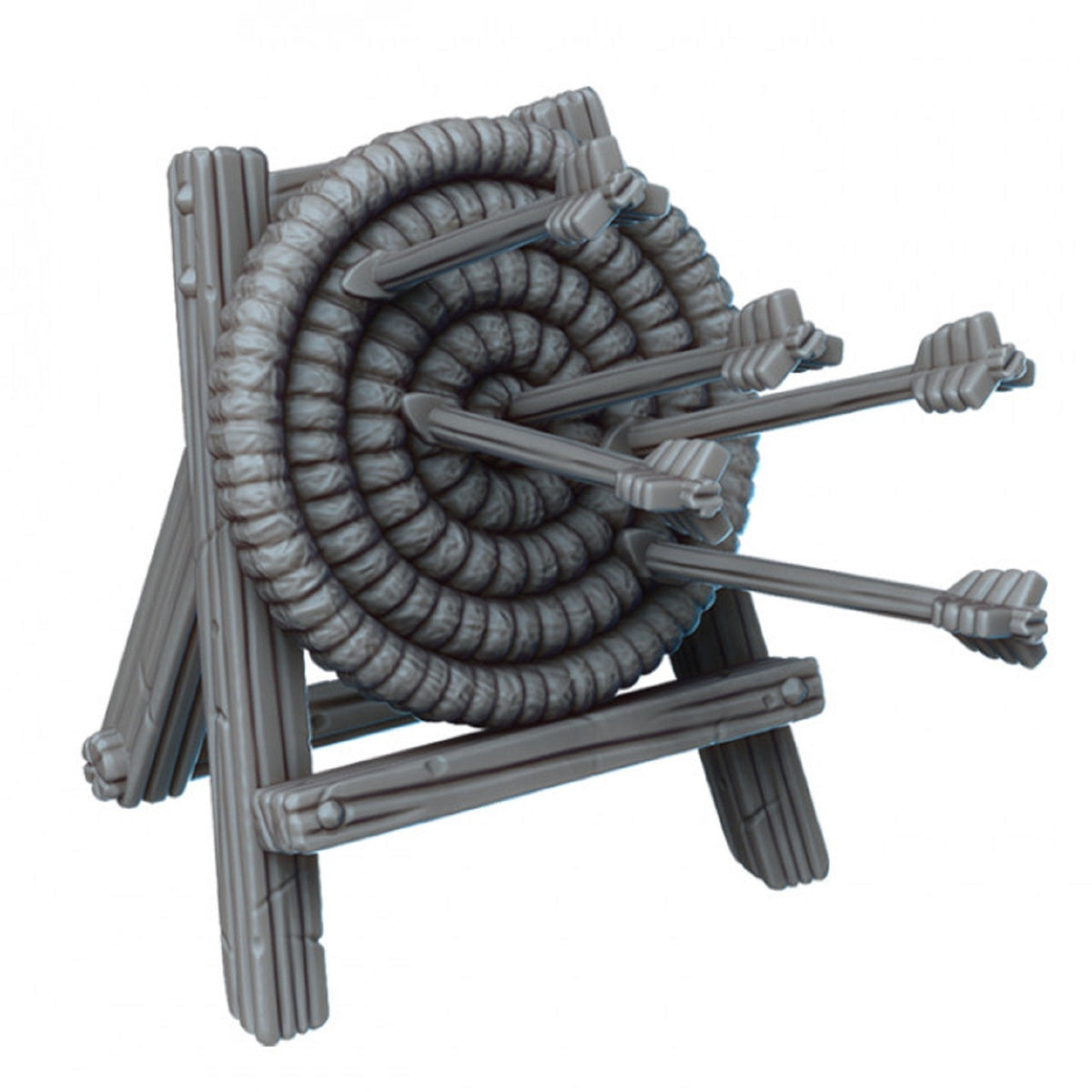 
Miniature Bow and Arrow Set, Range, Target Miniature Weapons 28mm 32mm Scale for DnD Dungeons and Dragons TTRPG Wargame Scatter Terrain