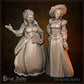 
2pc The Royal Roses DnD Dungeons and Dragons 28mm/32mm TTRPG Fantasy Wargame Townsfolk NPCs Miniature Villagers