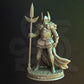 
10pc Knights of the Golden Griffins DnD Dungeons and Dragons 28mm/32mm TTRPG Wargame Miniature Pack DnD 5e Pathfinder Warrior and Knights
