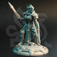 
2pc Elven Vanguard Warrior Miniatures Dungeons and Dragons 28mm/32mm/38mm Mini RPG Tabletop Miniature DnD Painting Pathfinder 5e DnD - DmS
