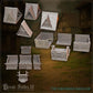 
The Ultimate Diorama Pack of Miniature Villagers Townsfolk NPCs and Buildings 28mm/32mm TTRPG Townsfolk Miniatures Medieval Figurines - GG