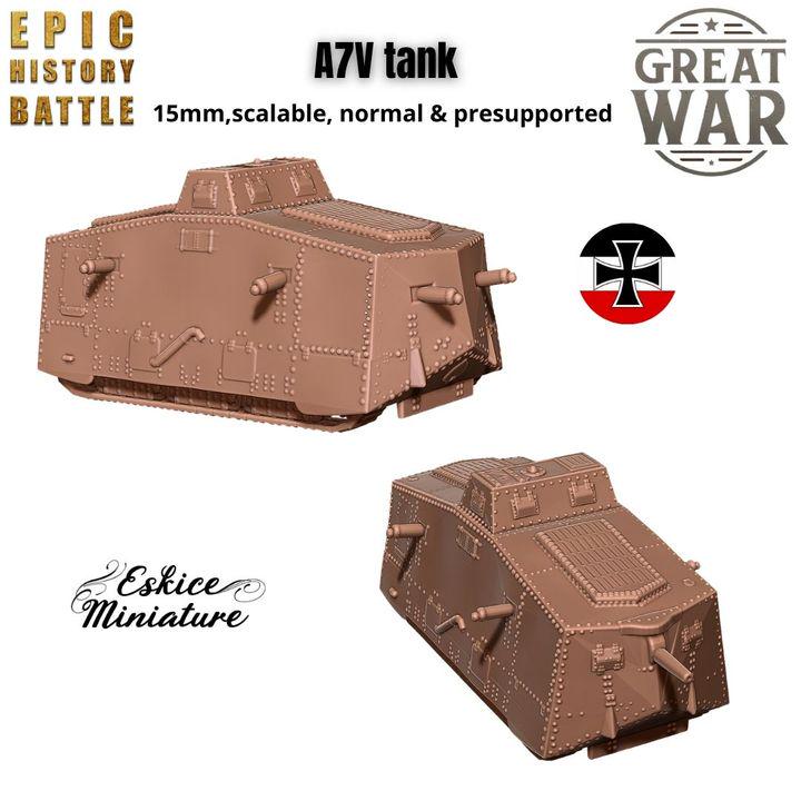 
46pc WW1 German Starter Pack – 15mm 20mm 28mm 32mm 1 35 Scale – Infantry, Vehicles & Artillery – Eskice Miniature