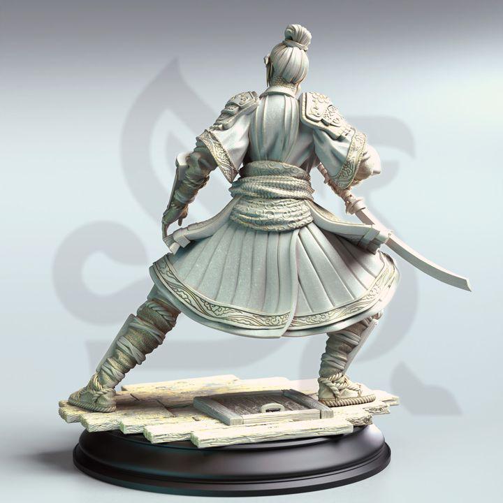 
Female Assassin Serpentfolk Miniature Dungeons and Dragons 28mm/32mm/38mm Mini RPG Tabletop Miniature DnD Pathfinder 5e DnD Yushin - DmS