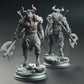 
3pc Minotaur Warriors Beast men DnD Dungeons and Dragons 28mm/32mm TTRPG Fantasy Wargame Miniature DnD 5e Pathfinder Beast Powerful Opponent