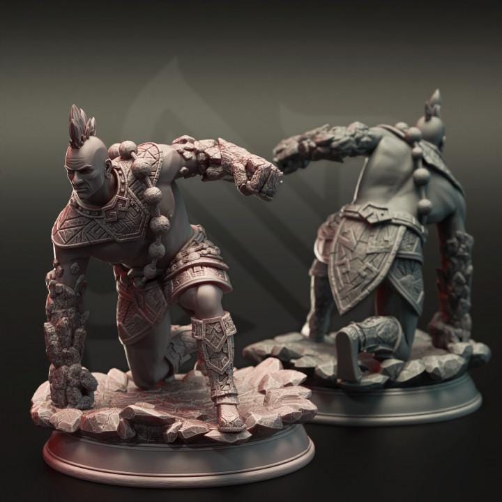
Earth Genasi Brawler - Markus Craghand