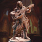 
Elven Bard Miniature Dungeons and Dragons 28mm/32mm/38mm  Musician Townsfolk Entertainer Mini RPG Tabletop Miniature DnD 5e Ereviel - DmS