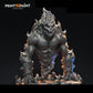 
Fire Elemental Miniature – Dungeons and Dragons Elemental – RPG Tabletop DnD Pathfinder 5e Fantasy Creature Figure –PnP