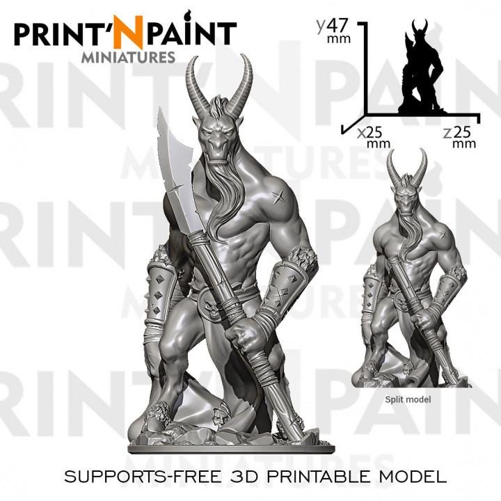 
5 Demon Bundle Chaos Bloom Miniature – Dungeons and Dragons DnD 5e Pathfinder RPG Tabletop Fantasy Figure –PnP