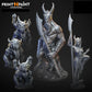 
5 Demon Bundle Chaos Bloom Miniature – Dungeons and Dragons DnD 5e Pathfinder RPG Tabletop Fantasy Figure –PnP
