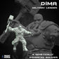
Dima - Kovlova Military Leader (Iron Guard Collection) | 28mm/32mm TTRPG Sci-fi Dieselpunk Hero Army General Genetically Enhanced Soldier