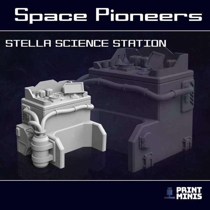 
Space Colonisation Machines - Terrain Pioneer Equipment (Space Pioneers Collection) | 28mm/32mm TTRPG Sci-fi Machinery Exploration Scatter