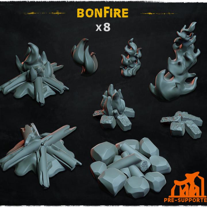 
8pc Bonfire