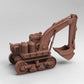 
Miniature Excavator for RPGs Detailed Wasteland SciFi Terrain 28mm/32mm Post Apocalyptic Miniatures Construction Miniature DnD Terrain 40K