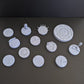 
Scifi Round Bases for D&D Miniatures, 30mm and 40mm Dungeons and Dragons, Zen Garden, Pathfinder, Tabletop Display Bases TTRPG Fantasy Base