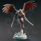 
3pc Angelic Warriors Dungeons and Dragons Winged Celestial Angels Mini RPG Tabletop Miniature DnD Painting Pathfinder 5e DnD Syelden- DmS