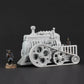 
Support Steam Engine Train Miniature 28mm/32mm for Dioramas Tabletop RPG Games Fantasy Miniatures Railway miniature