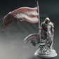 
Banner Knight - Florian the Fallen | 28mm/32mm/38mm TTRPG Dark Fantasy Wargaming DnD Fallen Knight Duke's Army Sword Draksborne Miniature