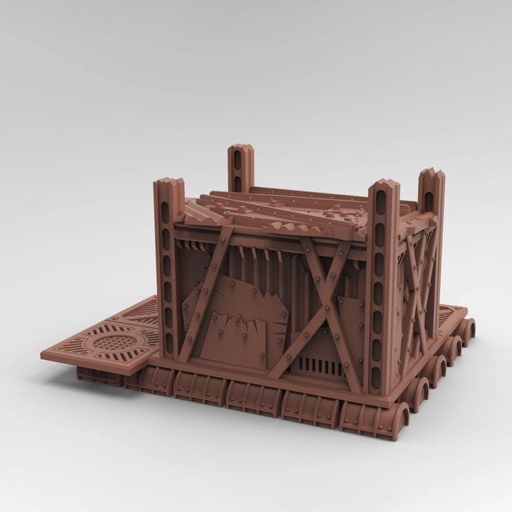 
Shanty Town Building — 28mm / 32mm Resin Terrain