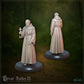 
3pc Baptism Ceremony Miniature Set DnD Dungeons and Dragons Priest Nun and Child for TTRPGs 28mm/32mm Fantasy Townsfolk - GG