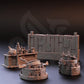
Hags Hovel Terrain Witch Set DnD Dungeons and Dragons 28mm/32mm TTRPG Fantasy Miniatures DnD 5e Pathfinder Pathfinder Cauldron Books Altar